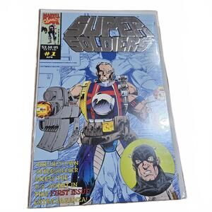 Comic / Super Soldiers #1 / 1993 / Marvel / Union Jack's first